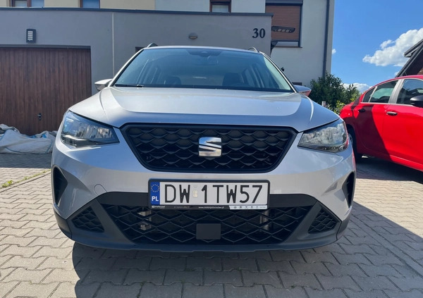 Seat Arona cena 72990 przebieg: 30500, rok produkcji 2022 z Wrocław małe 67